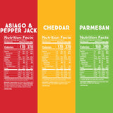 Whisps Cheese Crisps Variety Pack | Protein Chips | Healthy Snacks | Protein Snacks, Gluten Free, High Protein, Low Carb Keto Food | Parmesan, Asiago