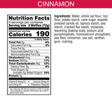 Kashi Frozen Waffles, Vegan and Gluten Free, Frozen Breakfast for Kids, Cinnamon, 10.1oz Box (8 Waffles)