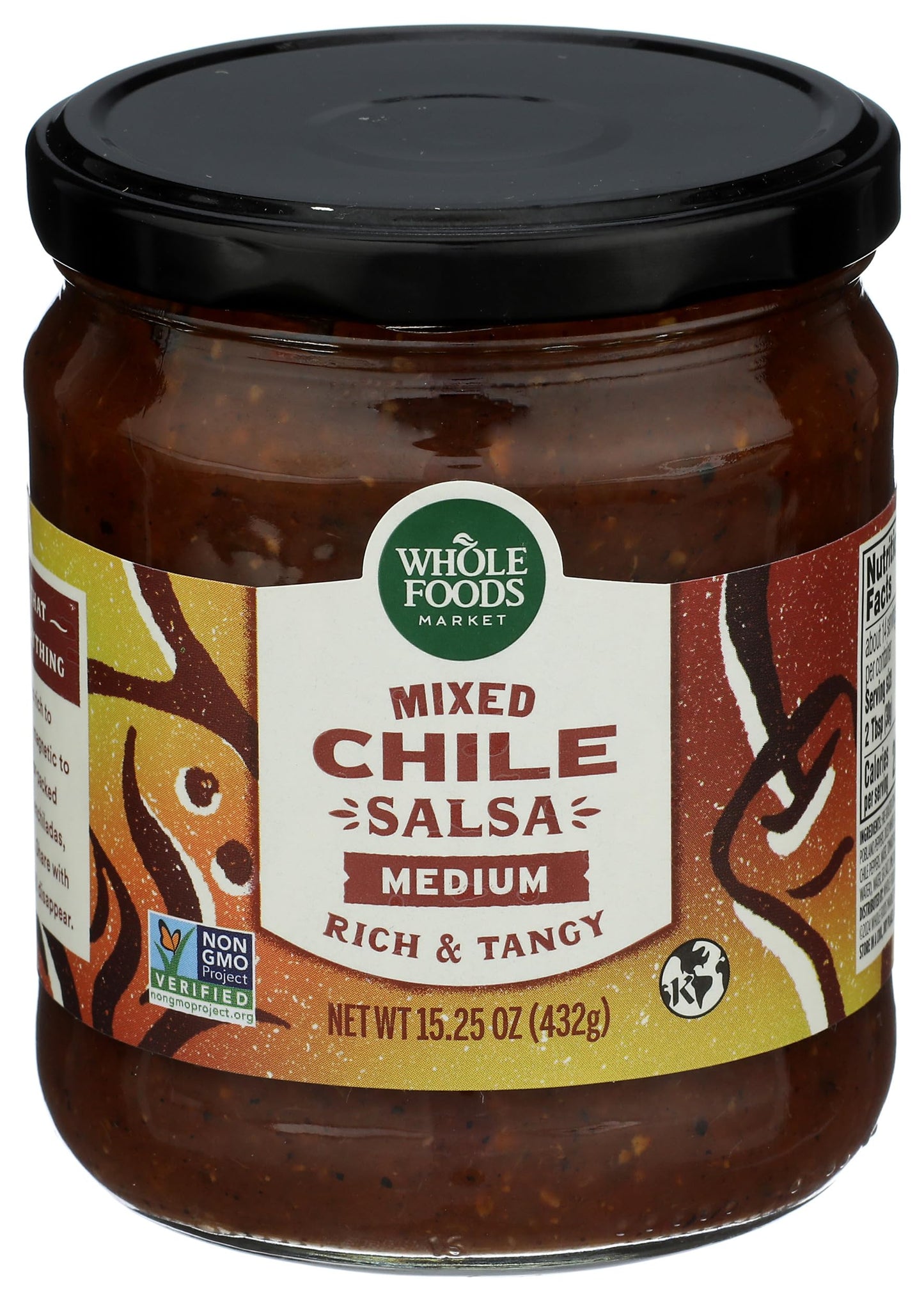 Whole Foods Market Mixed Chile Salsa, 15.25 OZ