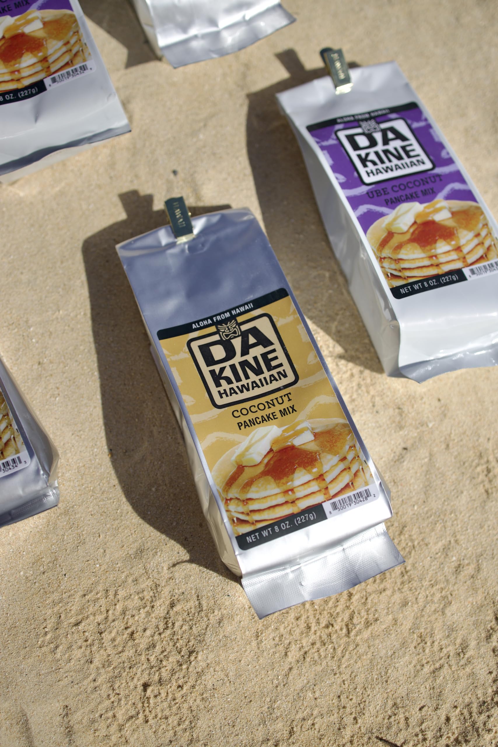 Da Kine Hawaiian Pancake Mix, Instant Pancake Mix Just Add Water, Pancake and Waffle Mix, Tropical Pancake Mix, Breakfast Pancake, Waffle & Baking Mixes - 8 oz (Coconut)