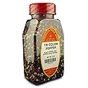 TRI COLOR PEPPER FRESHLY PACKED IN LARGE JARS, spices, herbs, seasonings