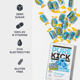 Pure Kick Energy Drink Mix, Jolly Rancher Blue Raspberry, 72 Packets