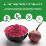 Jiva Organics Beet Root Powder 7 Oz Bag - for Baking & Smoothies - Pure & Natural, Non-GMO, Vegan