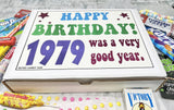 RETRO CANDY YUM ~ 1979 47th Birthday Gift Assortment from Childhood for 47 Year Old Man or Woman Born 1979