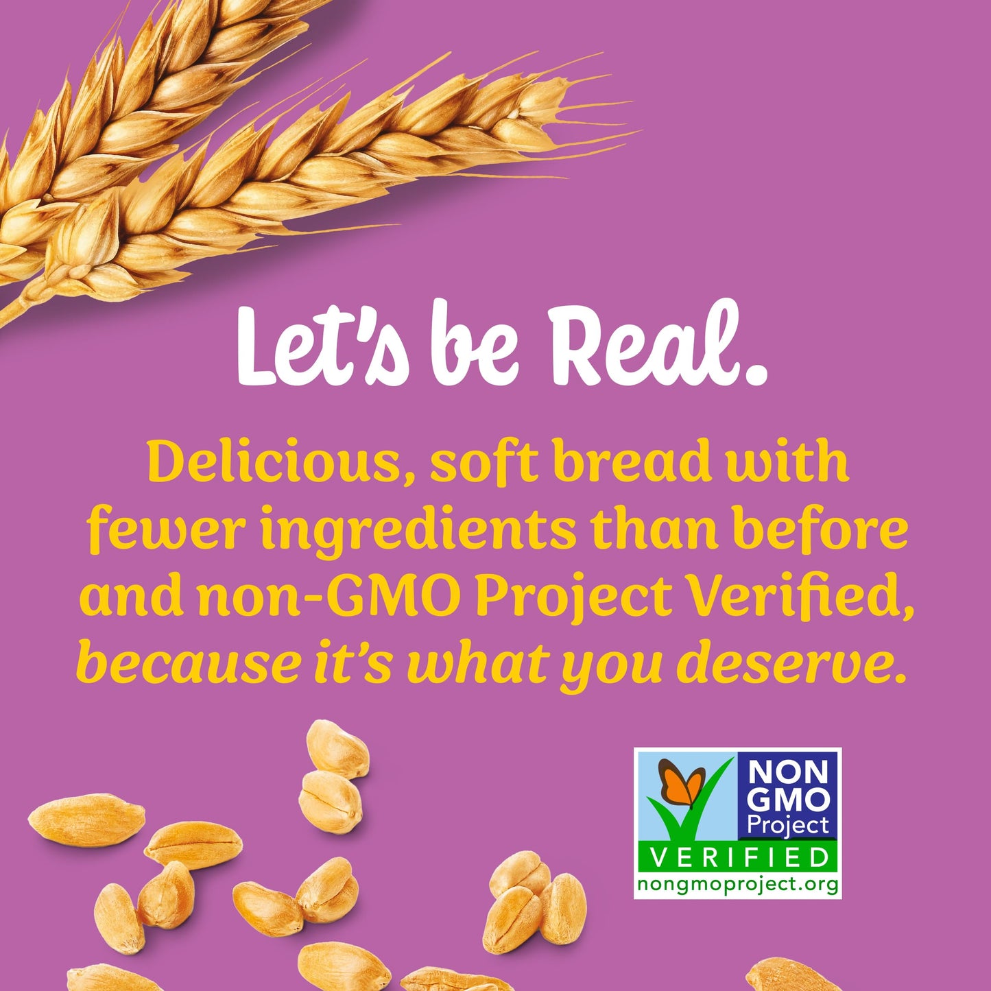 Nature's Own Perfectly Crafted Multigrain Bread, Thick Sliced Non-GMO Sandwich Bread, 22 oz Loaf
