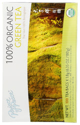 Prince of Peace Organic Green Tea 100 Tea Bags - 2 pack