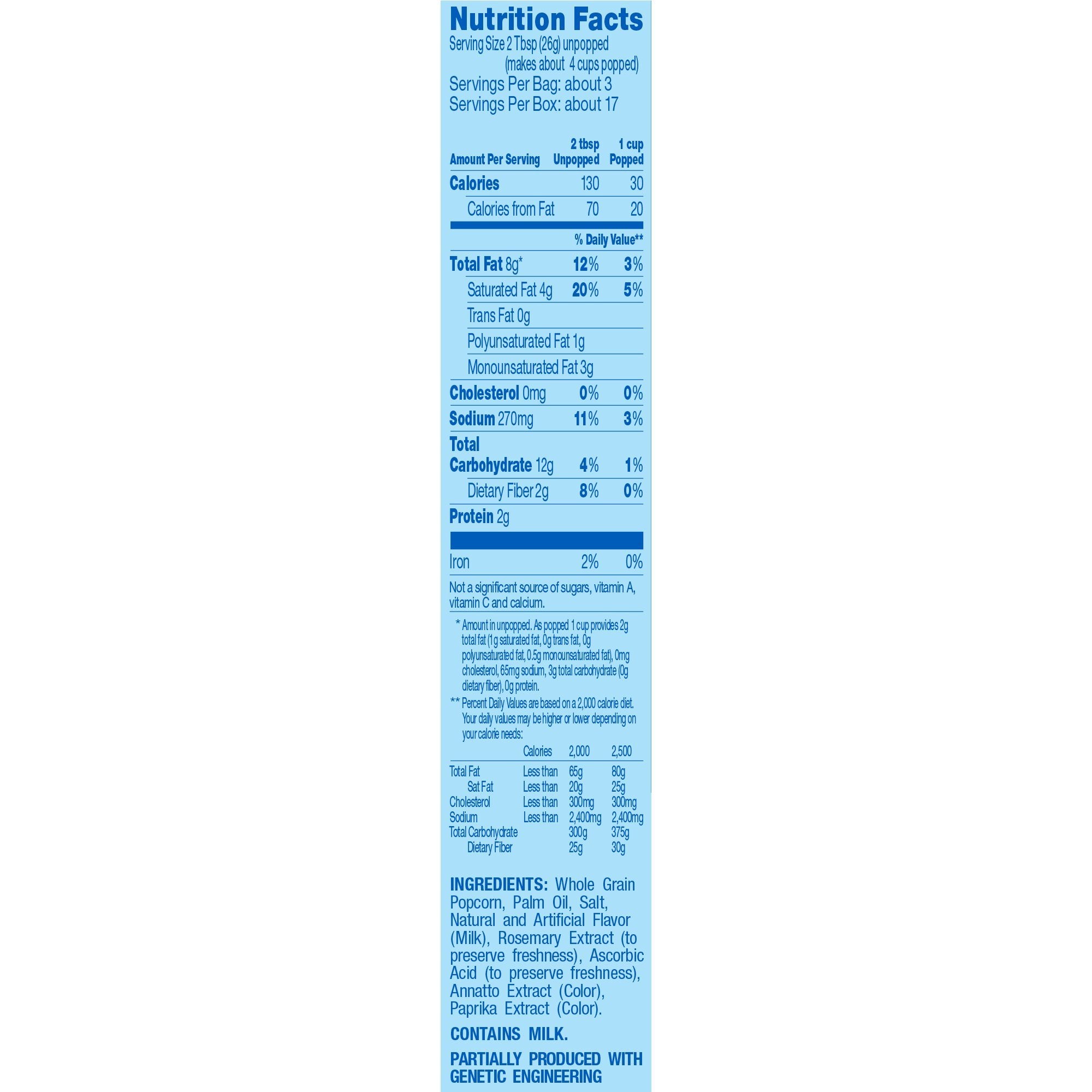 Pop Secret Microwave Popcorn, Butter, 6 Count (Pack of 6)