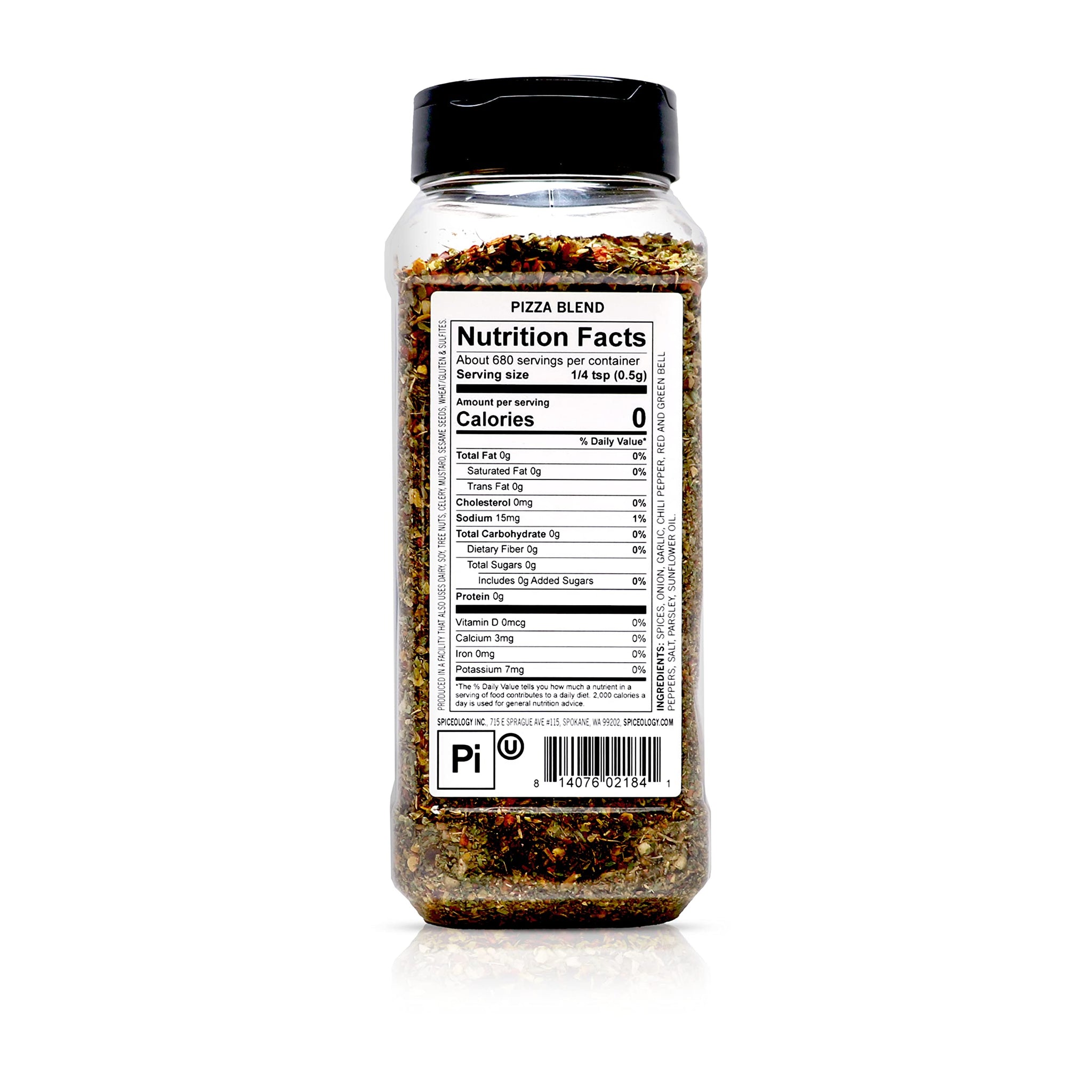 Spiceology - Pizza Seasoning - Italian Seasonings - Herbaceous All-Purpose Italian Herb Blend - 12 oz