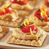 Triscuit Original Whole Grain Wheat Crackers, Vegan Crackers, Healthy Snacks, Lunch Snacks, Party Size, 17 oz
