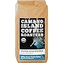 Camano Island Coffee Roasters Papua New Guinea Ground 12oz Fresh Medium Roast, USDA Organic, Fairly Traded, Shade Grown Top 1% Arabica, Delicious