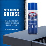 Kingsford Heavy Duty Foaming Grill Cleaner Spray, BBQ Degreaser for Charcoal & Gas Grills, Cuts Grease, Burnt-On Food & Grime, Easy Spray-On Foam