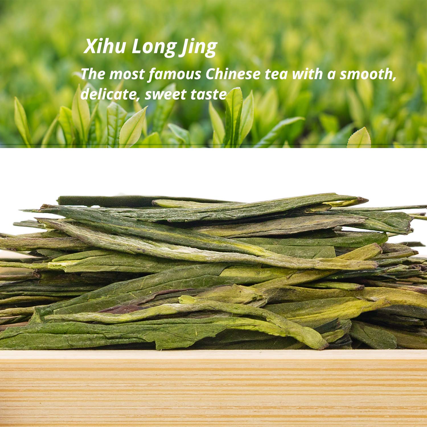 Oriarm 2026 Xihu Longjing Green Tea 100g Tin Can - Chinese Longjing Jing Dragon Well Loose Leaf Tea - Yuqian 2nd Grade