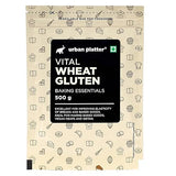 Urban Platter Vital Wheat Gluten | 17.64 Oz (500g) | Natural Plant-Based Protein | Dough Improver for Soft, Chewy & Fluffy Bakes | High-Protein Flour