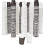 Juvale Marble Bathroom Cups - Leak-Resistant Mouthwash Cup - Compact 3 Fl Oz Coffee & Espresso Mug - Disposable Paper Drinkware - Pack of 600, Black
