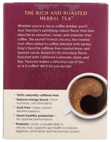 Teeccino Vanilla Nut Herbal Tea - Rich & Roasted Herbal Tea That’s Caffeine Free & Prebiotic For Natural Energy, 10 Tea Bags