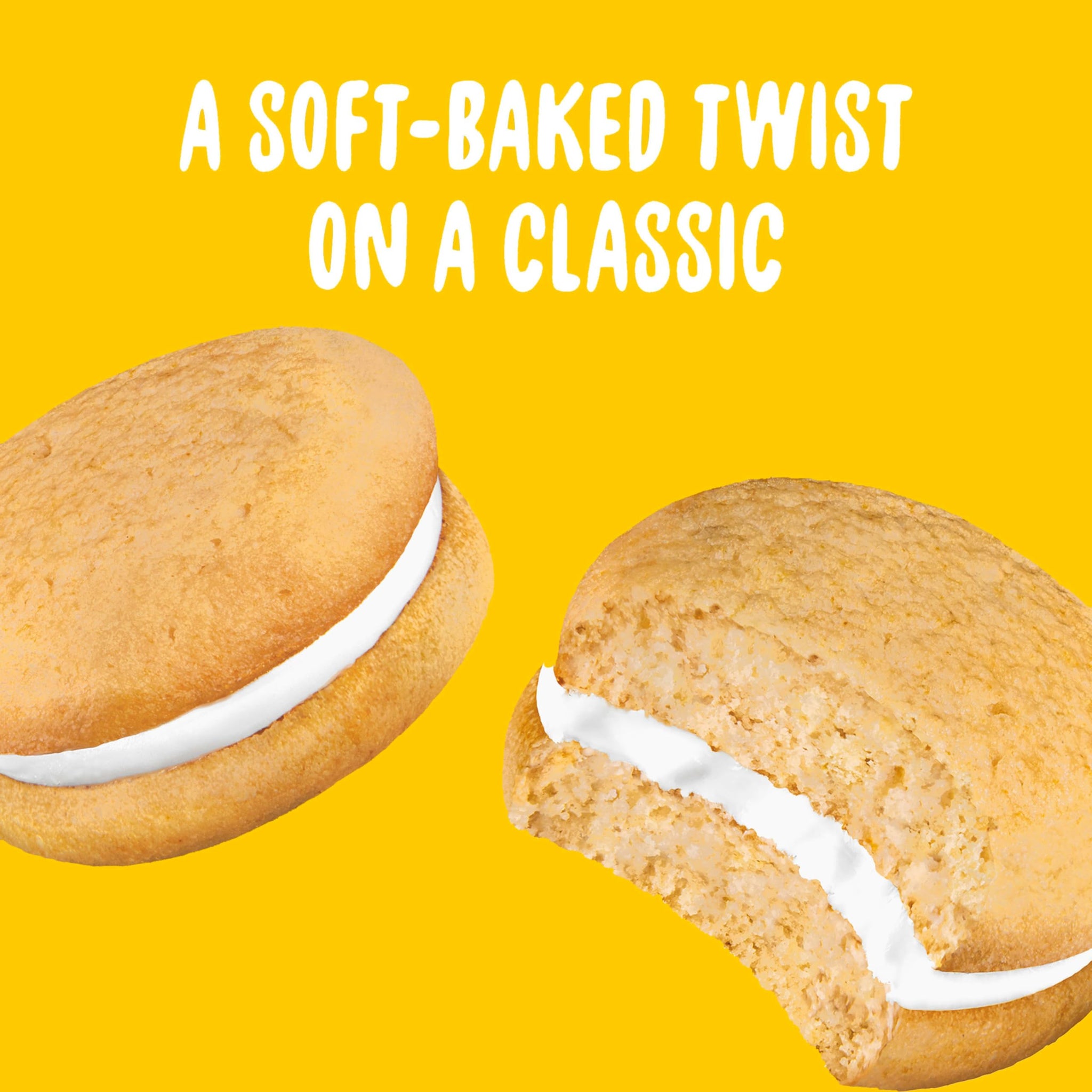 OREO Golden Cakesters Soft Snack Cakes, 8-3.03 oz Snack Packs