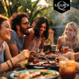 Lillie's Q - ENC Barbeque Sauce, Gourmet Spicy Vinegar BBQ Flavor (13.6 oz)