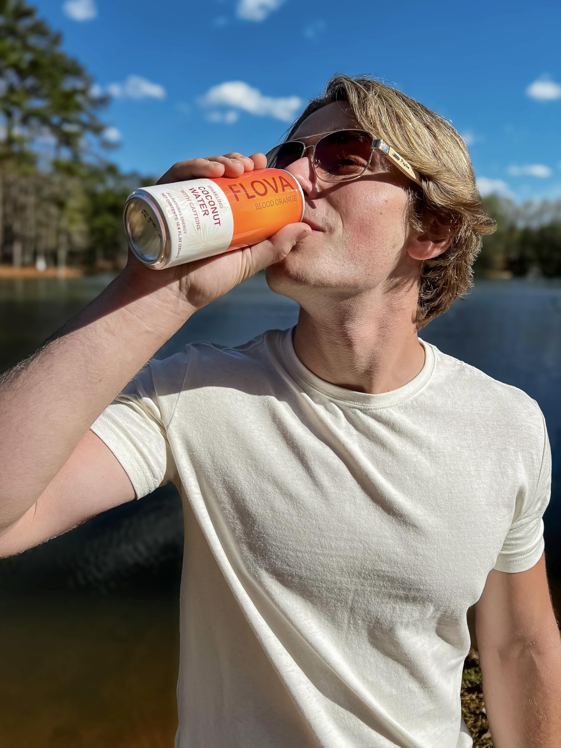 Flova Energy Drink, All Natural, Electrolytes and Minerals from Coconut Water, 4 Simple Easy to Pronounce Ingredients, 99% Juice, Assorted Pack of 12