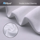 AAWipes Cleanroom Polyester Wipers 4"x4" (Bag of 400 Pcs) Double Knit 100% Polyester Wipes Lint Free Cloths with Ultra-fine Filaments, Laser Sealed