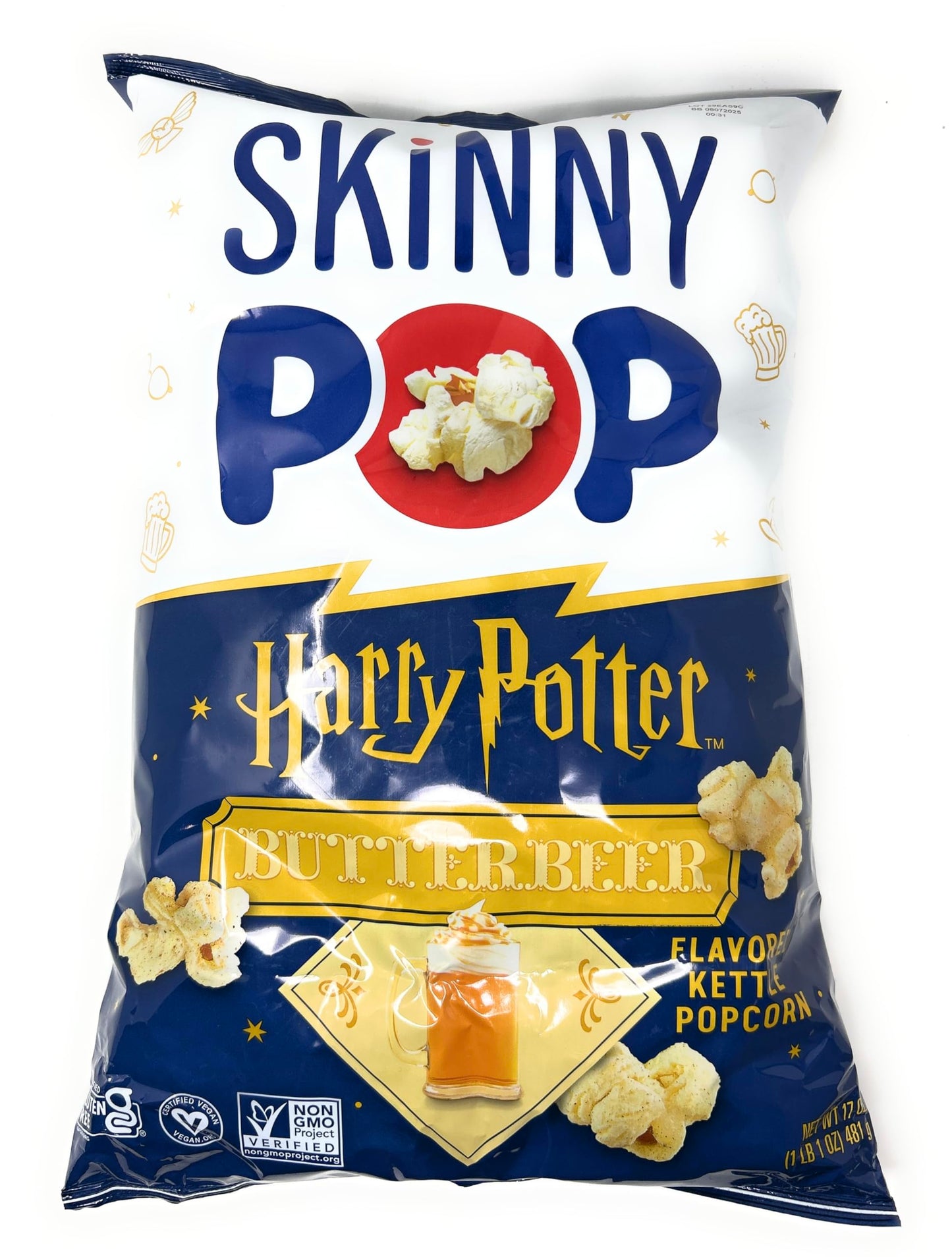 SKINNYPOP Harry Potter™ Butterbeer Flavored Kettle Popcorn, 17 oz bag