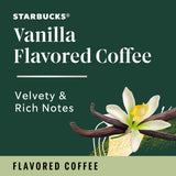 Starbucks K-Cup Coffee Pods, Flavored Hot or Iced Coffee, Vanilla, 10 Keurig Pods