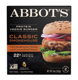Abbot’s High-Protein Veggie Burger, Classic Smokehouse