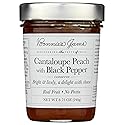 Bonnies Jams Cantaloupe Peach with Black Pepper Jam, 8.75 OZ