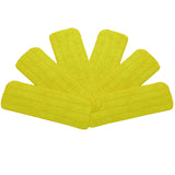 Washable Microfiber Mop Head (6 Pack) - Microfiber Replacement Mop Pads 16 x 5.5 Inches for Cleaning of Wet or Dry Floors - Professional Home/Office