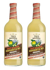 Organic Spicy Jalapeño Margarita Mix - Real Lime Juice, Agave & Chili Flavor - 90 Calories - Vegan, Gluten-Free - 750ml (2 Pack)