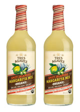 Organic Spicy Jalapeño Margarita Mix - Real Lime Juice, Agave & Chili Flavor - 90 Calories - Vegan, Gluten-Free - 750ml (2 Pack)
