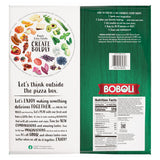 Boboli 12" Original Pizza Crust, Ready-made Plain Cooked Pizza Dough, 12.6 oz Bag