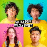 WARHEADS Ooze Chewz - Chewy Bite-Size Candy with Sour Filling - Mango, Strawberry, Green Apple, Black Cherry, Watermelon & Blue Raspberry Flavors