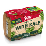 Polli Kale Pesto - Italian Plant Based Pesto Sauce with Extra Virgin Olive Oil & Pine Nuts, Vegan Pasta Sauce, Dairy Free, Made in Italy, 2 x 3.2 oz