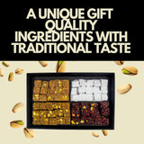 Turkish Delight Mix Classical 72 Piece Cube by BAKIRKAZAN, Turkish Delights Candy 17.6 oz, w/ 4 Flavors: Zereshk, Kadayif, Biscuit,Pomegranate,Halal
