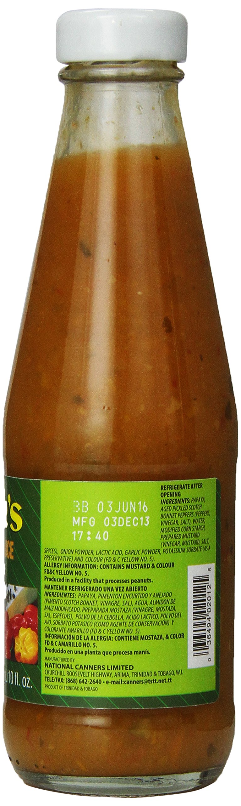 Matouk's West Indian Hot Sauce, 10 Ounce
