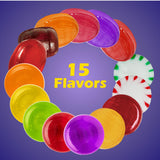 Old Fashioned Hard Candy Assortment - 2 Pound Bulk Pack (130 Count) - Nostalgic Candy Mix - Starlight Mints, Butterscotch, Cinnamon, and Fruit Filled