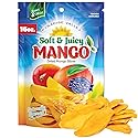 Dried Mango Slices - Delicious Texture Soft & Juicy Low Sugar Added Dried Mango - Naturally Ripened Mangos Dried Fruits - Gluten Free Dry Mangoes