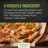 Frontier Co-op Pizza Seasoning, 1lb Bulk Bag - Natural Pizza Seasoning Spice Blend, Perfect Pizza Spice for Homemade Pizzas, Pasta & Italian Dishes