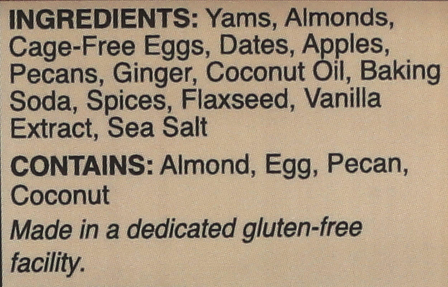 Muffin Revolution Yam Good Paleo Muffins, 9 OZ