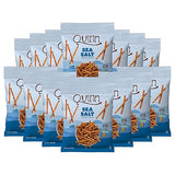 Quinn Gluten Free Sea Salt Pretzel Sticks - Whole Grain, Made with Real Ingredients, Whole Grain Sorghum, Sea Salt, Vegan, Gluten Free, Dairy Free