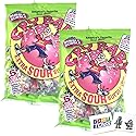 Cry Baby Extra Sour Bubble Gum Assorted Bag (2 Pack) with 2 Gosutoys Stickers