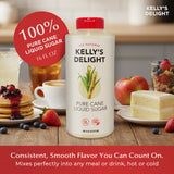 Kelly's Delight: All Natural Liquid Cane Sugar 16oz (473ml)
