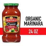 Bertolli Organic Marinara with Italian Herbs & Fresh Garlic Pasta Sauce, 24 oz.