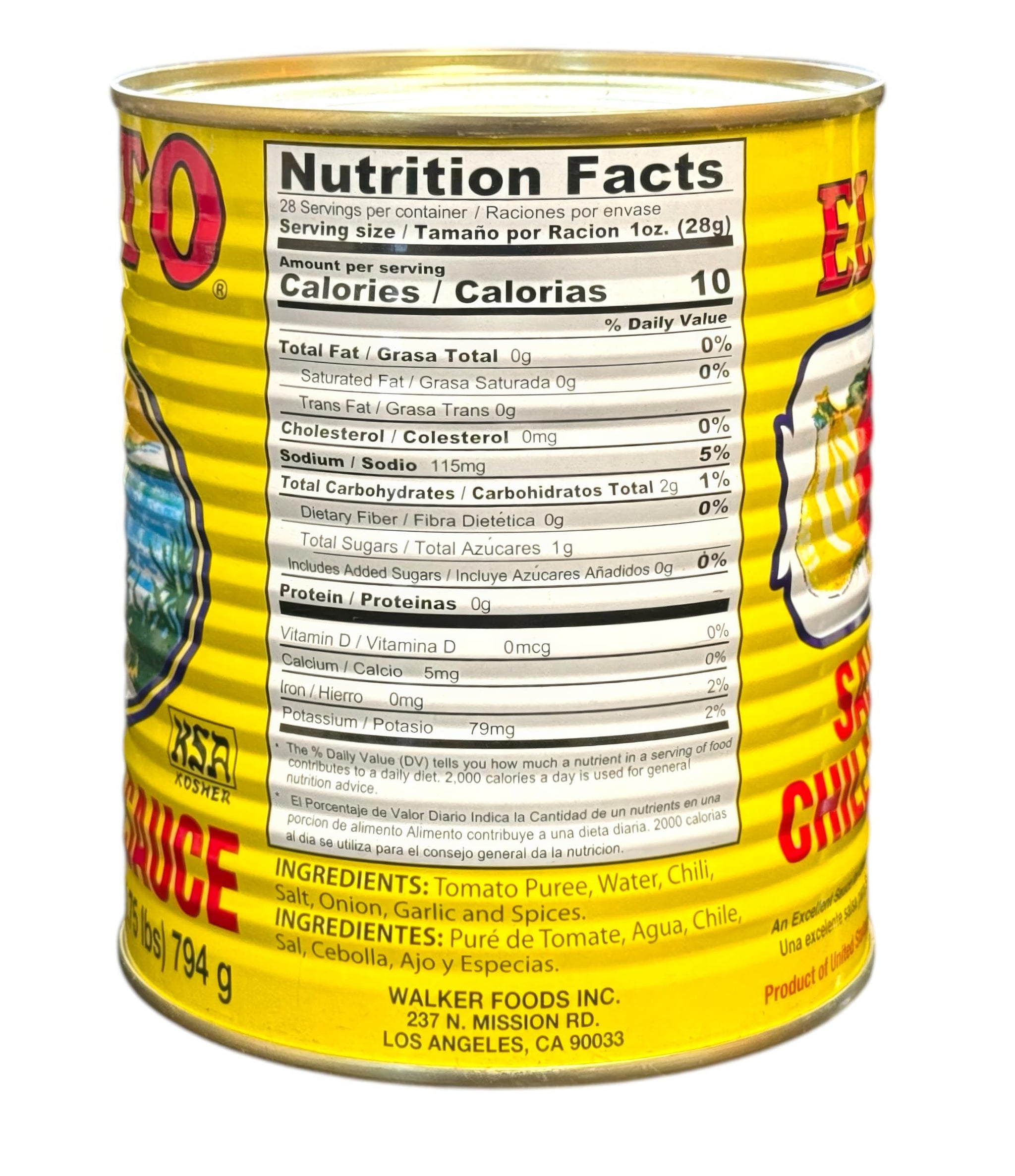 El Pato Hot Tomato Sauce, 27 oz