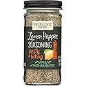 Frontier Seasoning Blends, Salt-Free Lemon Pepper, 2.08-Ounce Bottle