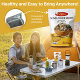 MIXED NUTS Roasted Sunflower Seeds by Premium Orchard - Original Lightly Salted Sunflower Seed In-Shell with Sea Salt Non GMO Gluten Free Snack Vegan