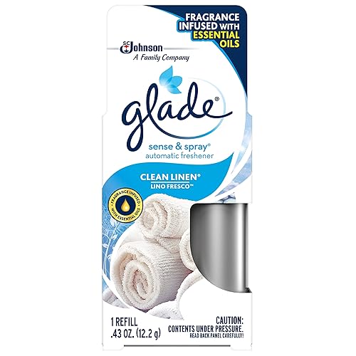Glade sense spray 0.43 Oz Refill Clean Lenin One Pack