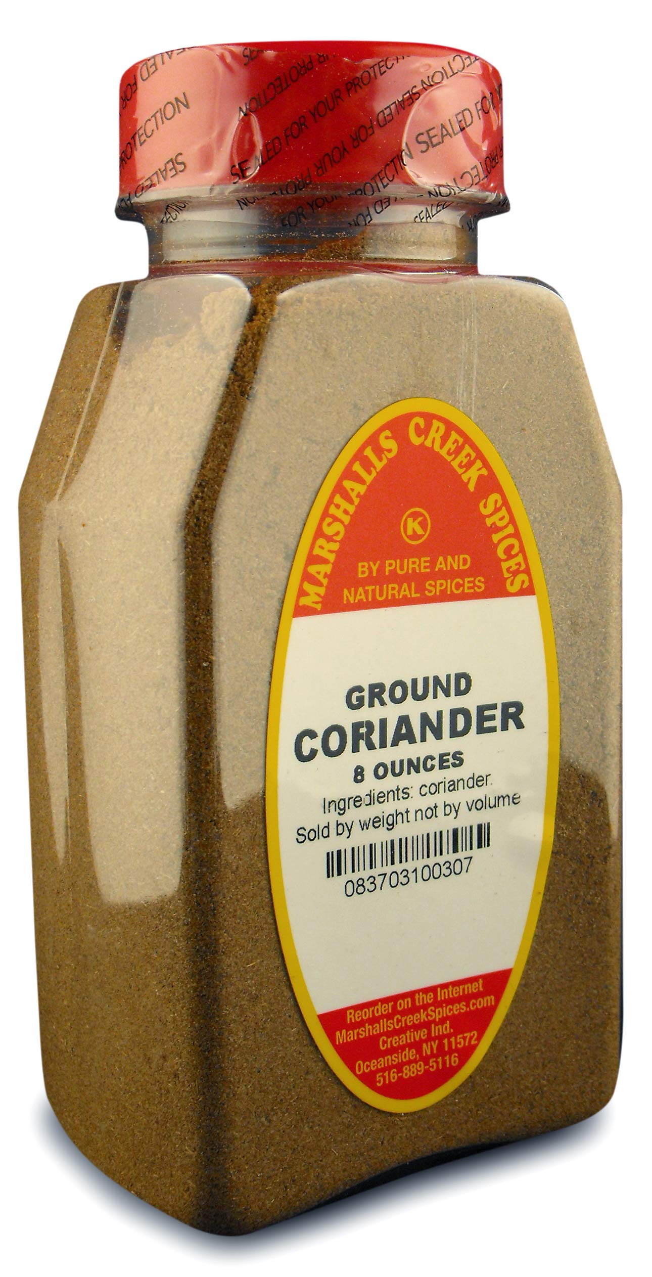 Marshall’s Creek Spices Coriander Ground Seasoning, New Size, 8 Ounce