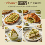 Bonjour Pistachio Kunafa Spread - Authentic Pistachio Cream for Dubai Chocolate Filling - No Artificial Flavours - Premium Pistachio Butter for Dubai