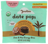 Joolies Organic Cinnamon Bun Date Pops, 3.5 OZ